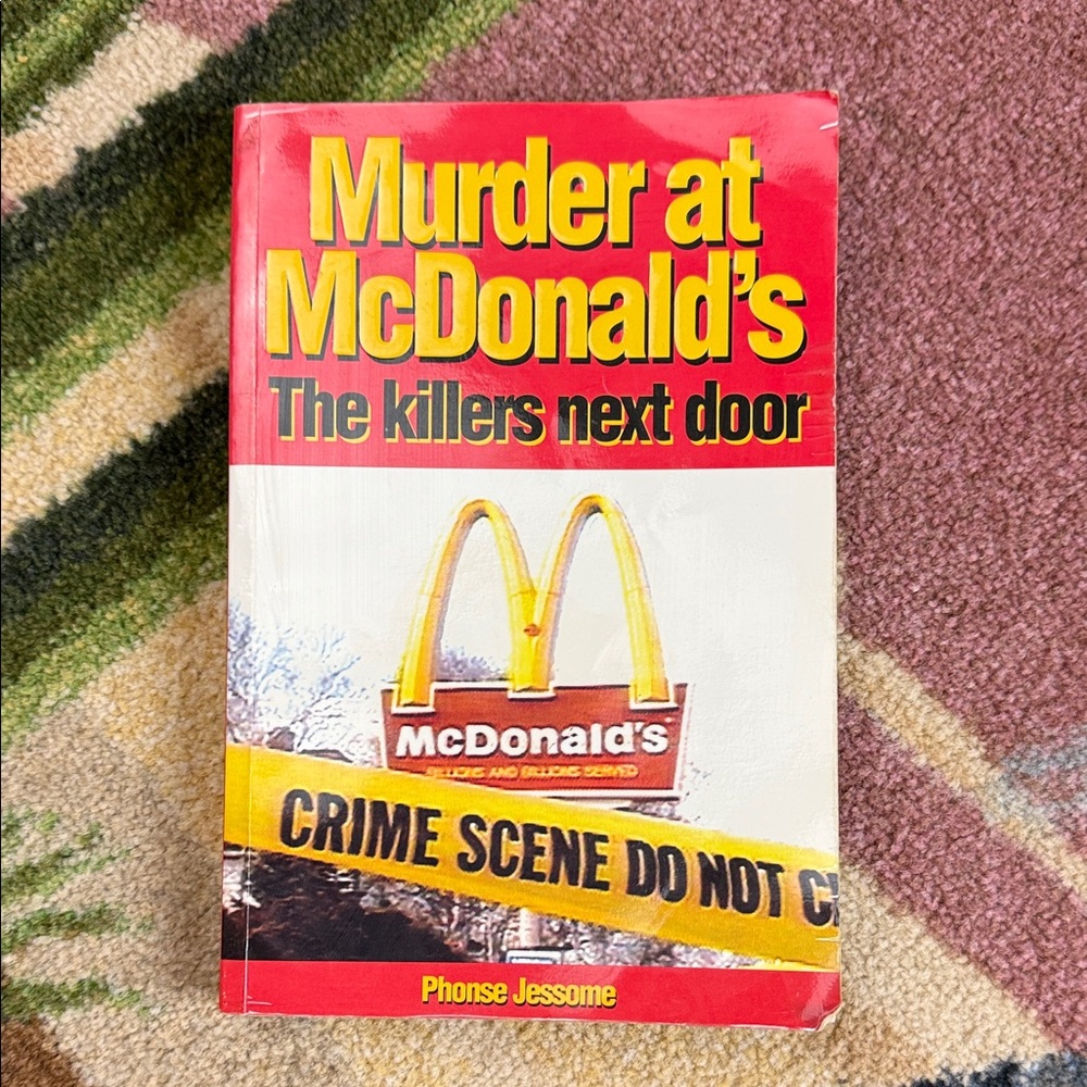 BOOK MURDER AT MCDONALD'S